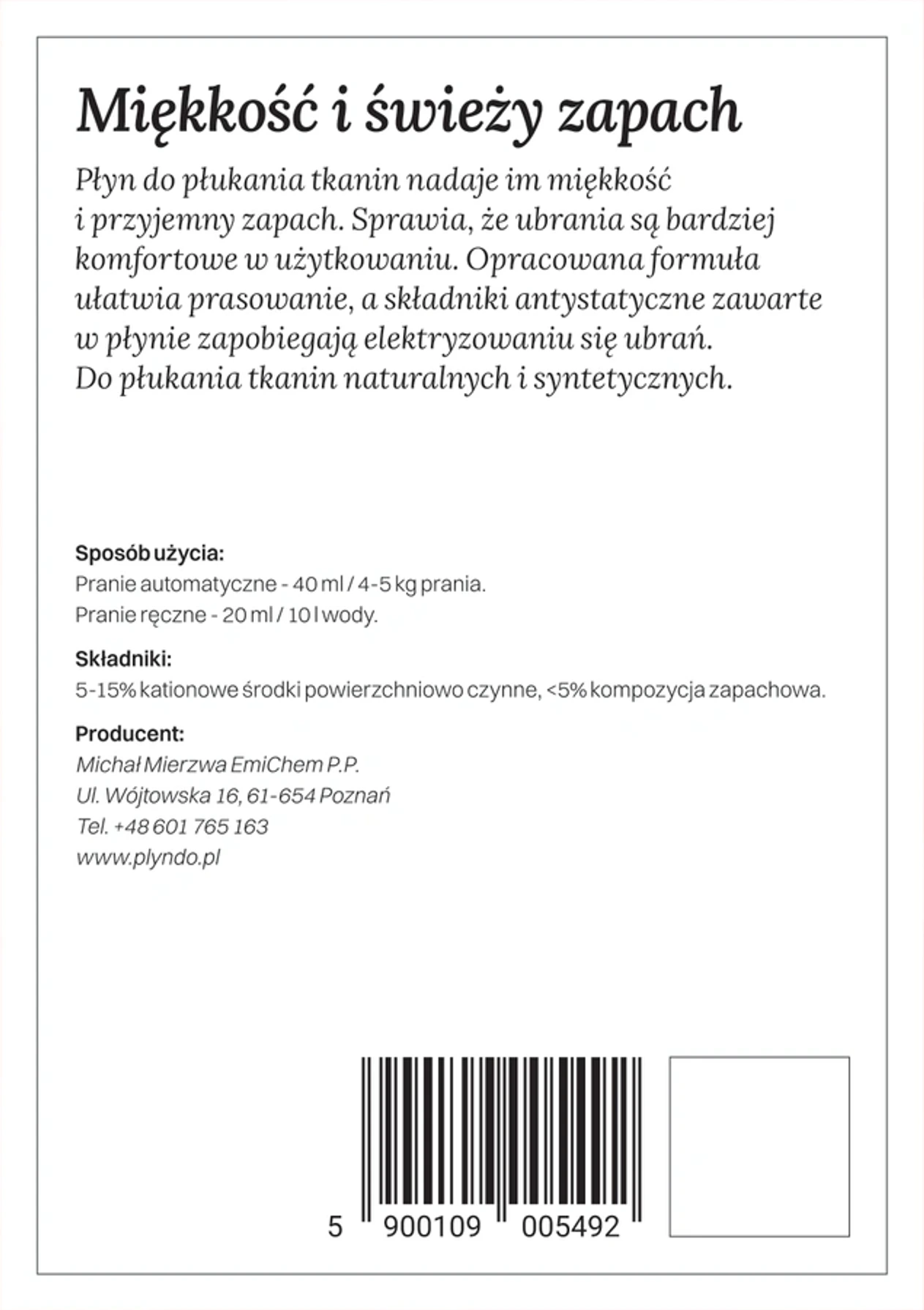 PŁYN DO płukania