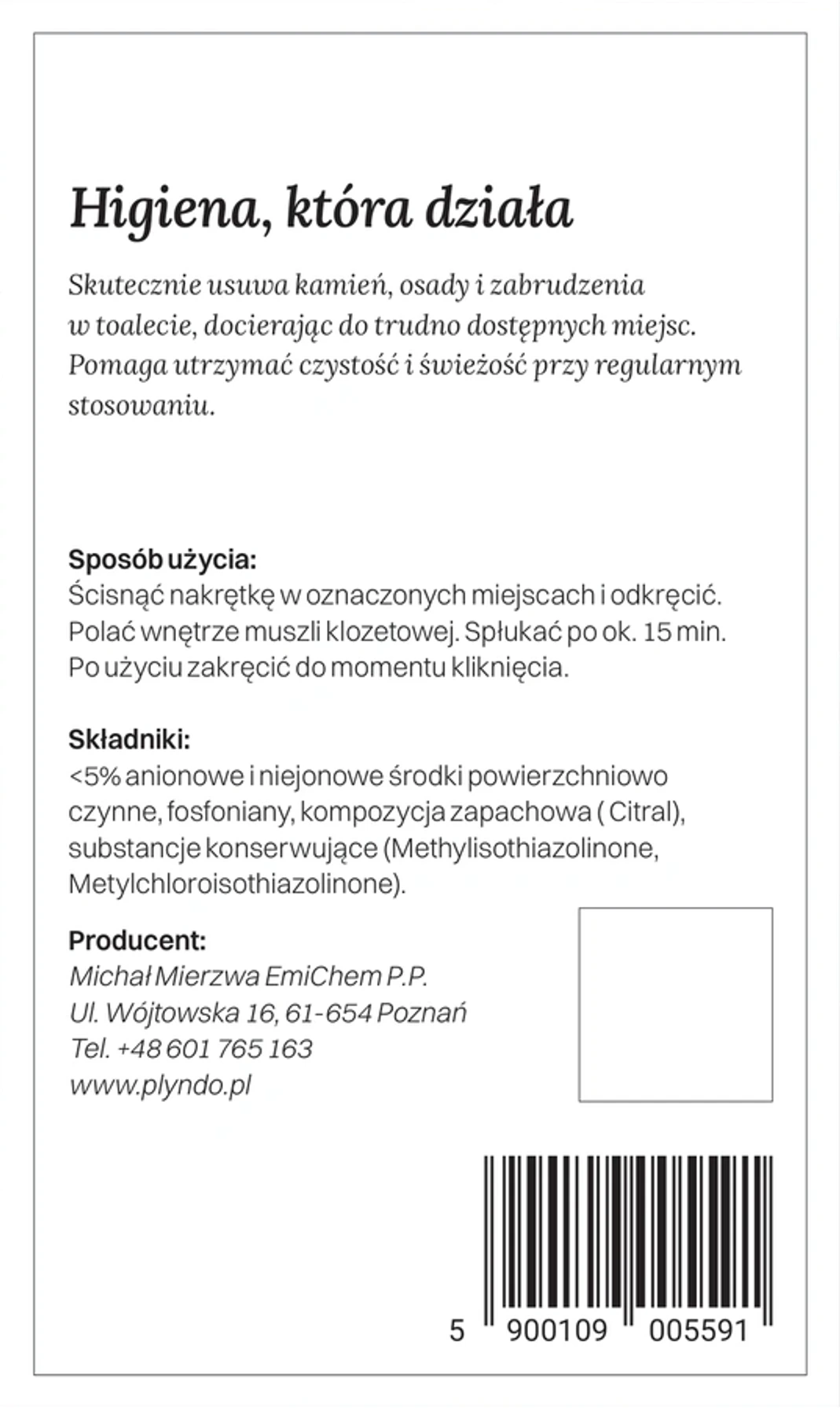 PŁYN DO WC
